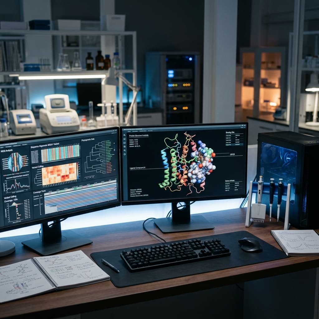 Computational biology workstation